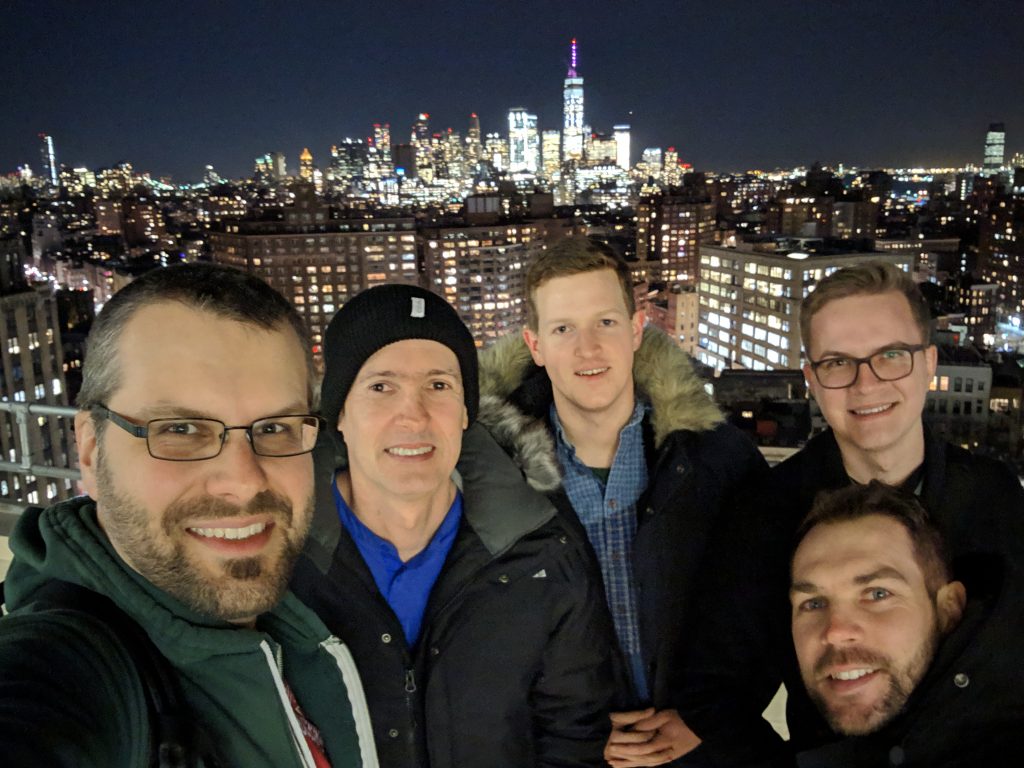 Our CMS DevRel team at Google NYC