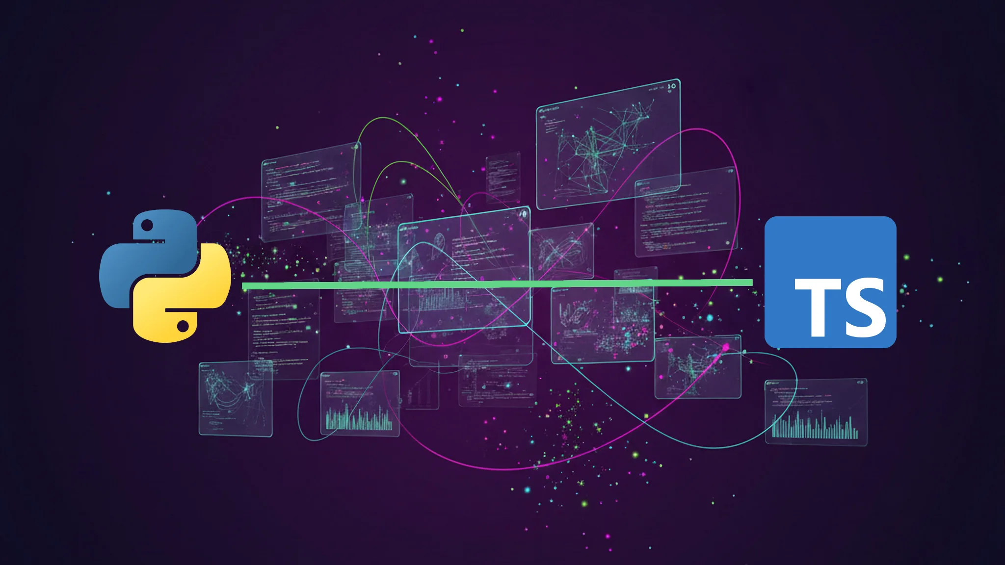 AI ecosystem shift from Python to TypeScript